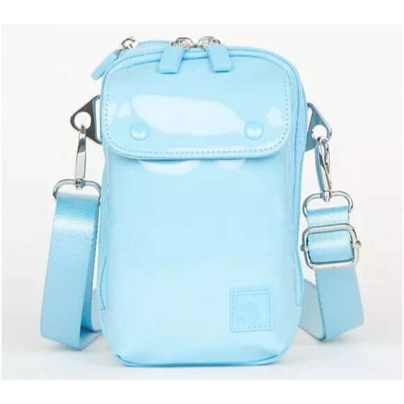 IHKWIP Patent Everyday Essentials Crossbody bag Blue A671476 - Picture 1 of 10